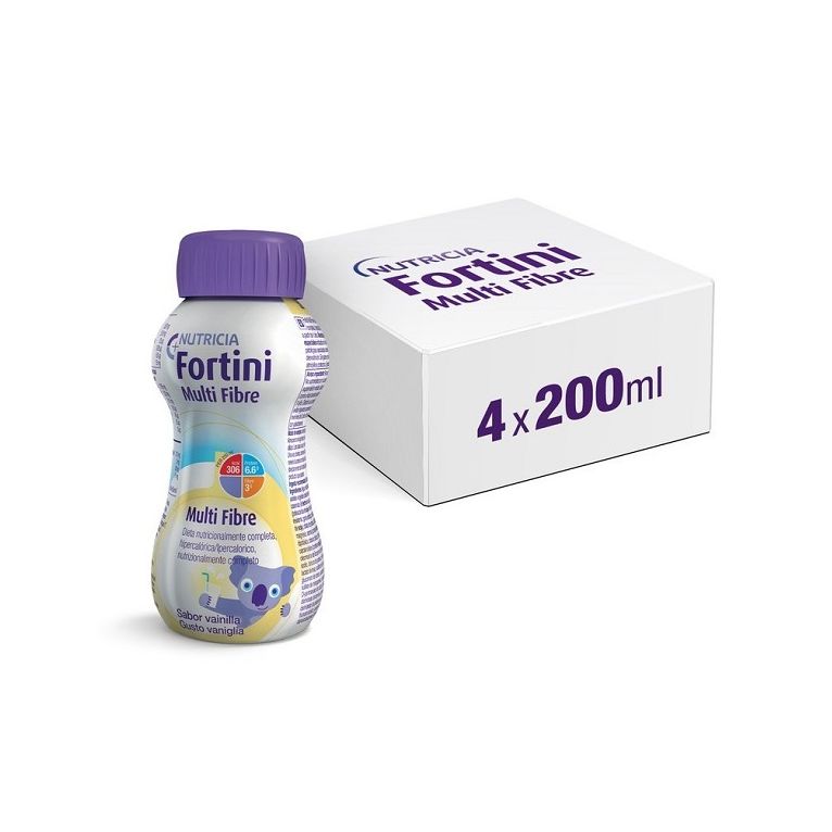 fortini multi fibre gusto vaniglia 200 ml