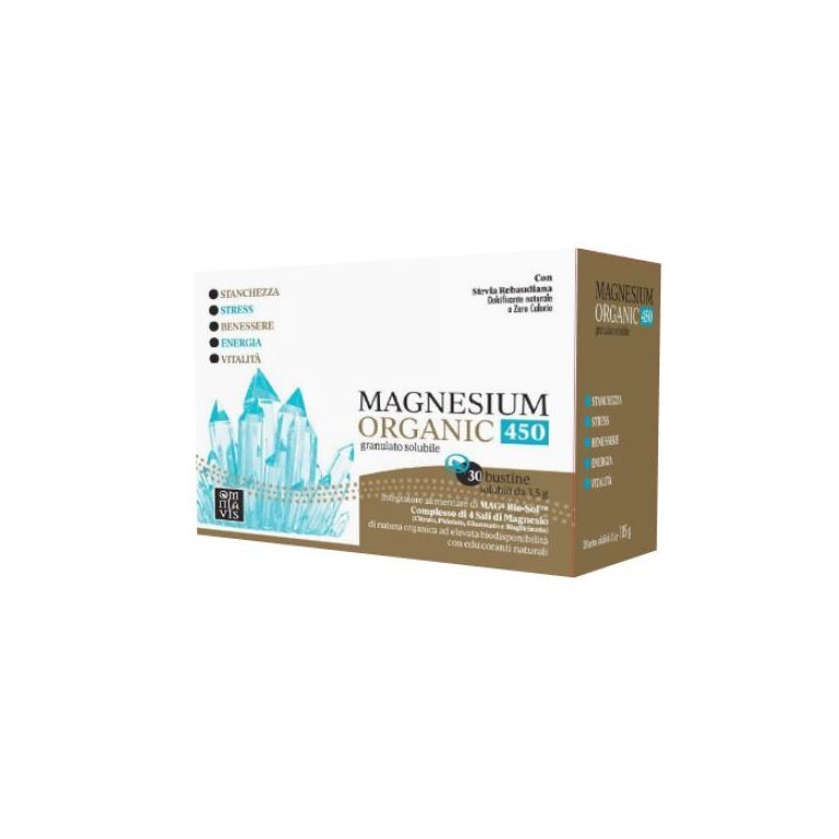 fitopreparatori italiani magnesium organic 450 30 bustine
