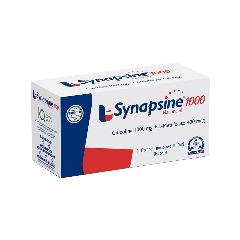 l synapsine 1000 citicolina 1000 10 flaconcini 10 ml