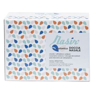 SOLUZIONE FISIOLOGICA ISOTONICA STERILE NASIR IN SCATOLA CON10 SACCHE VERSIONE LUER LOCK DA 250ML