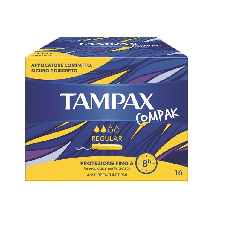 tampax compak regular 16 pezzi