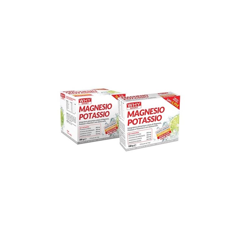magnesio potassio 10 buste 100 g