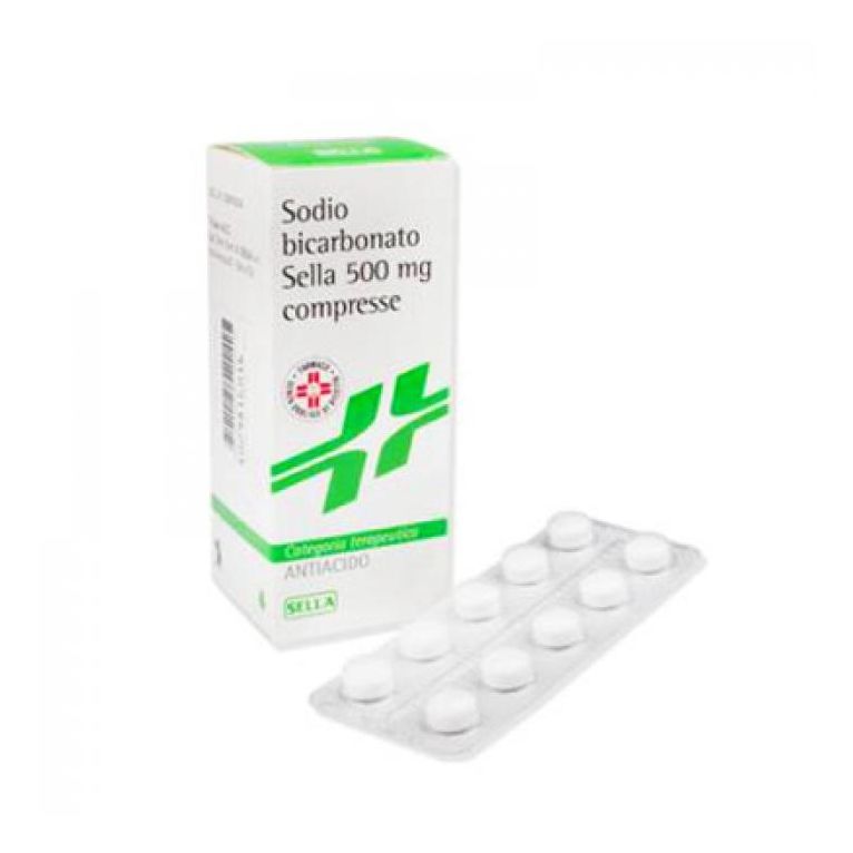 sodio bicarbonato (sella) 50 cpr 500 mg