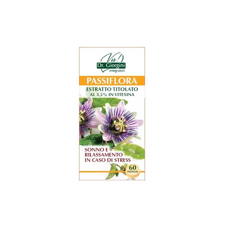 passiflora estratto titolato 60 pastiglie