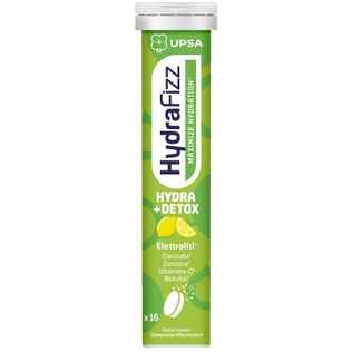 UPSA HYDRAFIZZ DETOX MAXIMIZE HYDRATION 16 COMPRESSE EFFERVESCENTI