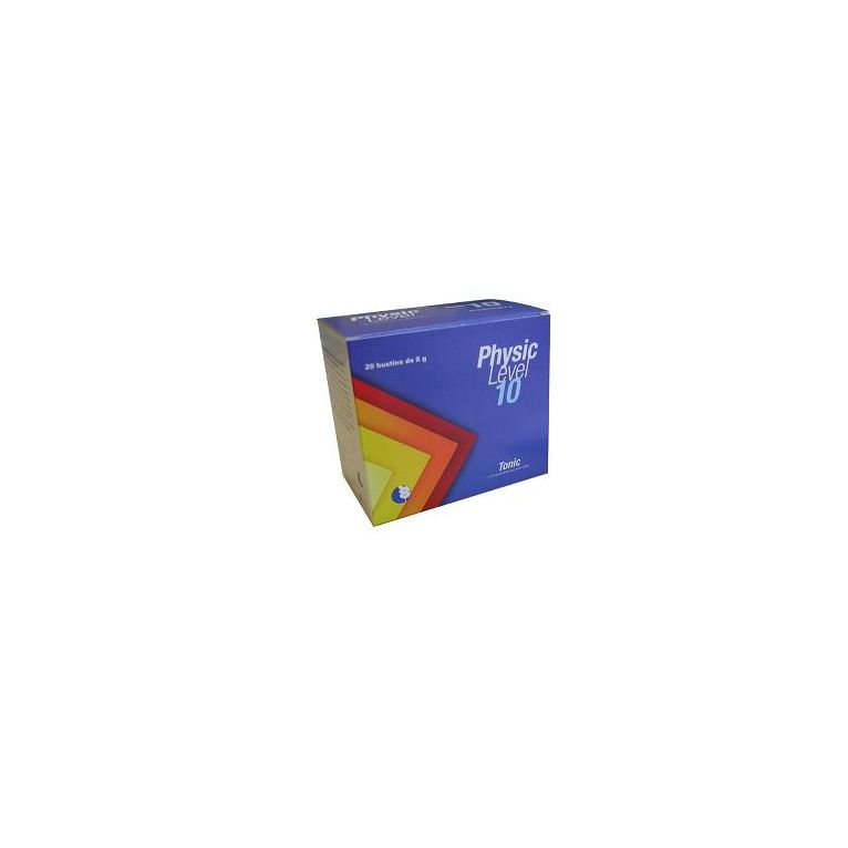 physic level 10 tonic 20 bustine da 8 g con edulcorante