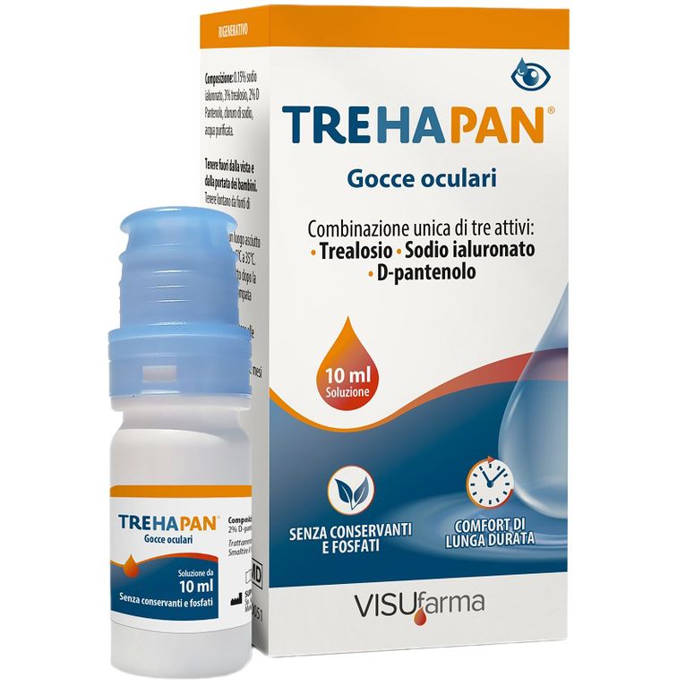trehapan gocce oculari 10 ml