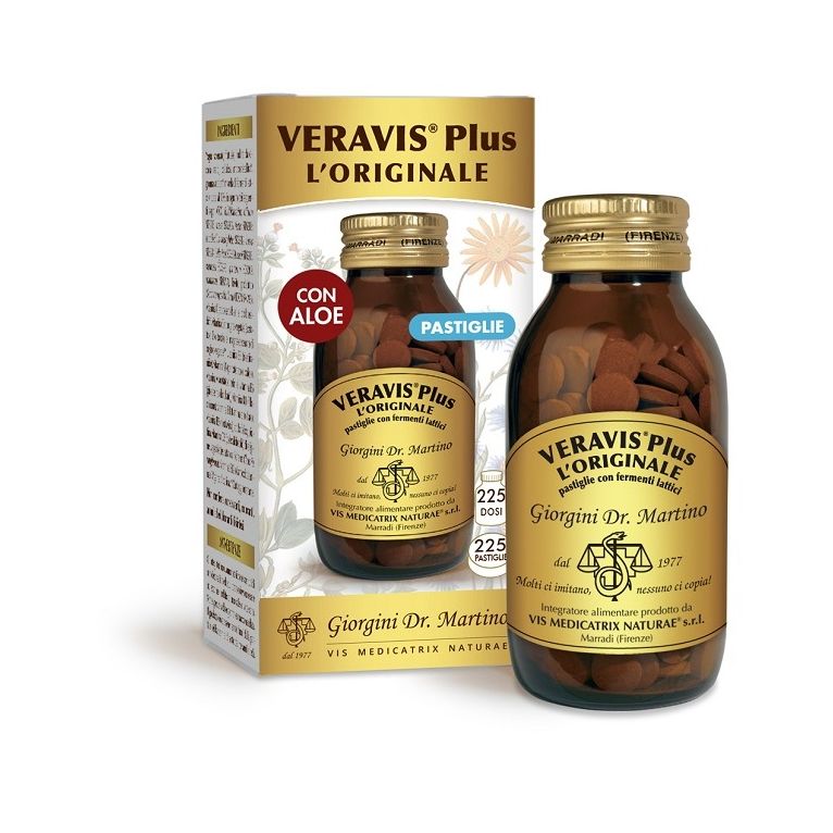 veravis plus l'originale pastiglie con fermenti lattici 90 g