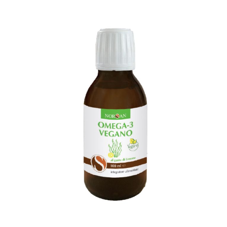 norsan omega 3 vegano 100 ml al gusto di limone