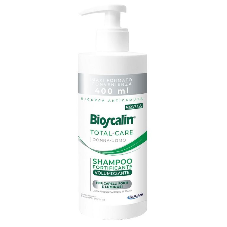 bioscalin total care shampoo fortificante volumizzante 400 ml