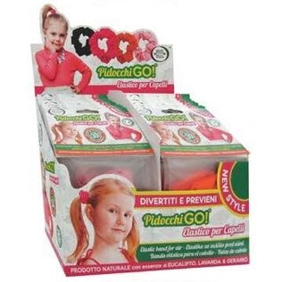 ELASTICO PER CAPELLI PER PREVENIRE E PROTEGGERE DAI PIDOCCHIPIDOCCHI GO