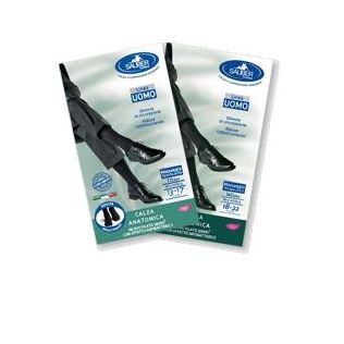 SAUBER CALZA UOMO Q-SKIN 140 DEN COLORE BLU TAGLIA M