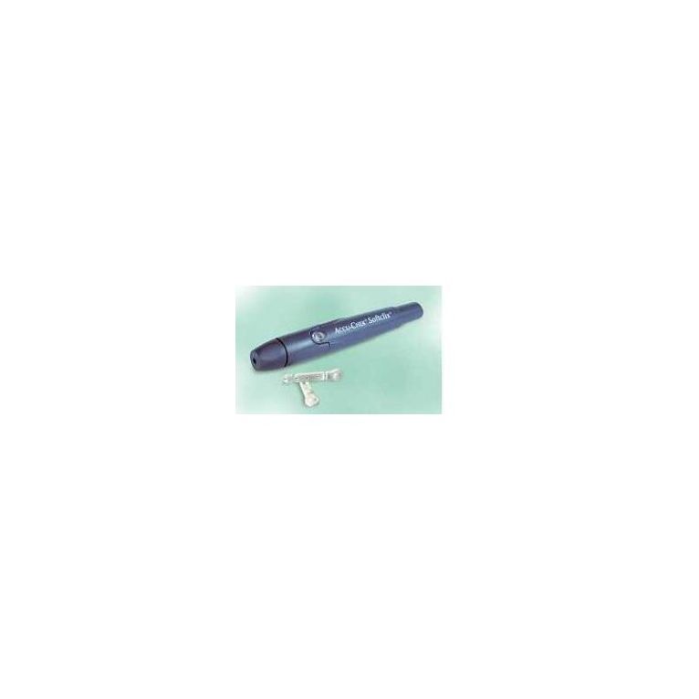 penna pungidito accu-chek softclix + 25 lancette softclix +manuale di utilizzo