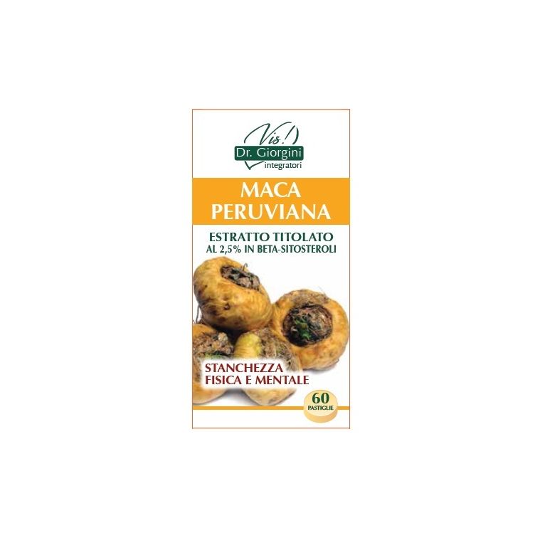 maca peruviana estratto titolato 60 pastiglie