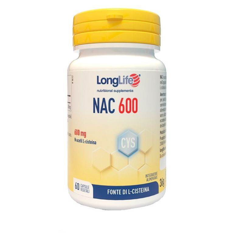 longlife nac 600mg 60 capsule