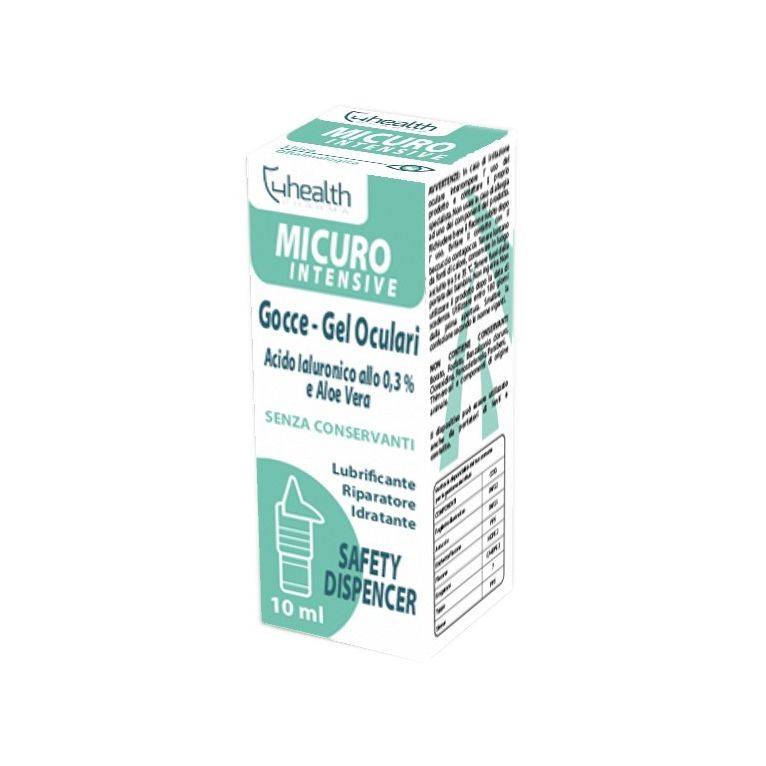 gocce oculari micuro acido ialuronico 0,3% e aloe vera 10 ml