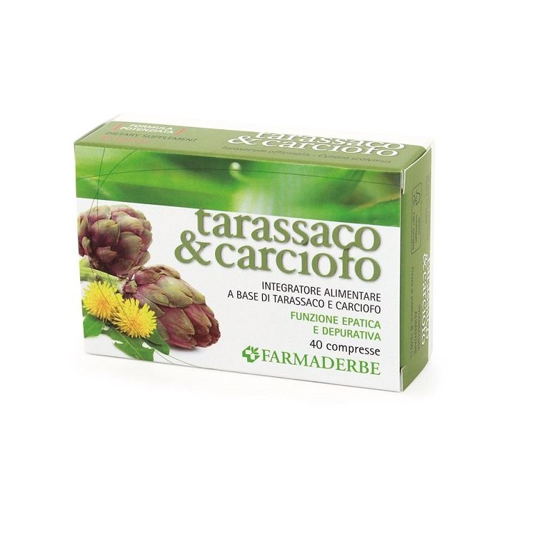 tarassaco & carciofo 40 compresse