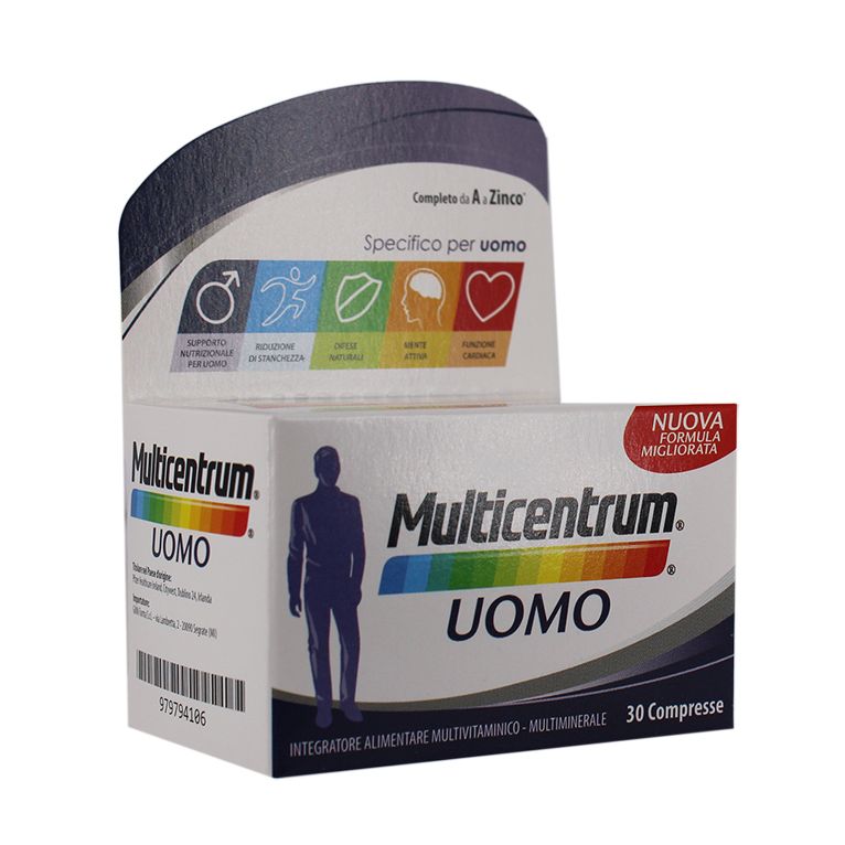 multicentrum uomo 30 compresse