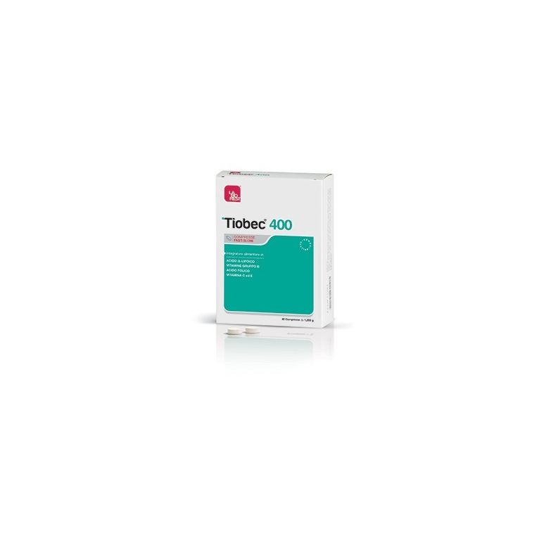 tiobec 400 40 compresse fast-slow da 1,28 g