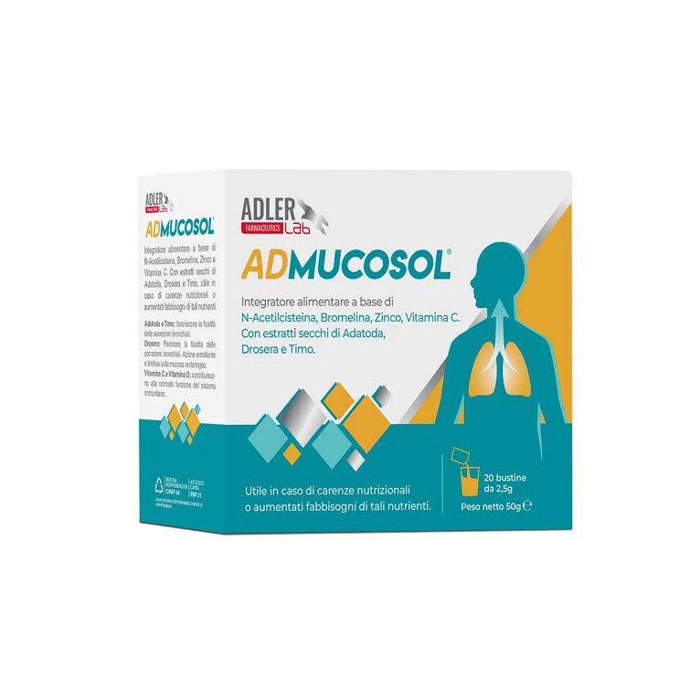 admucosol 20 bustine