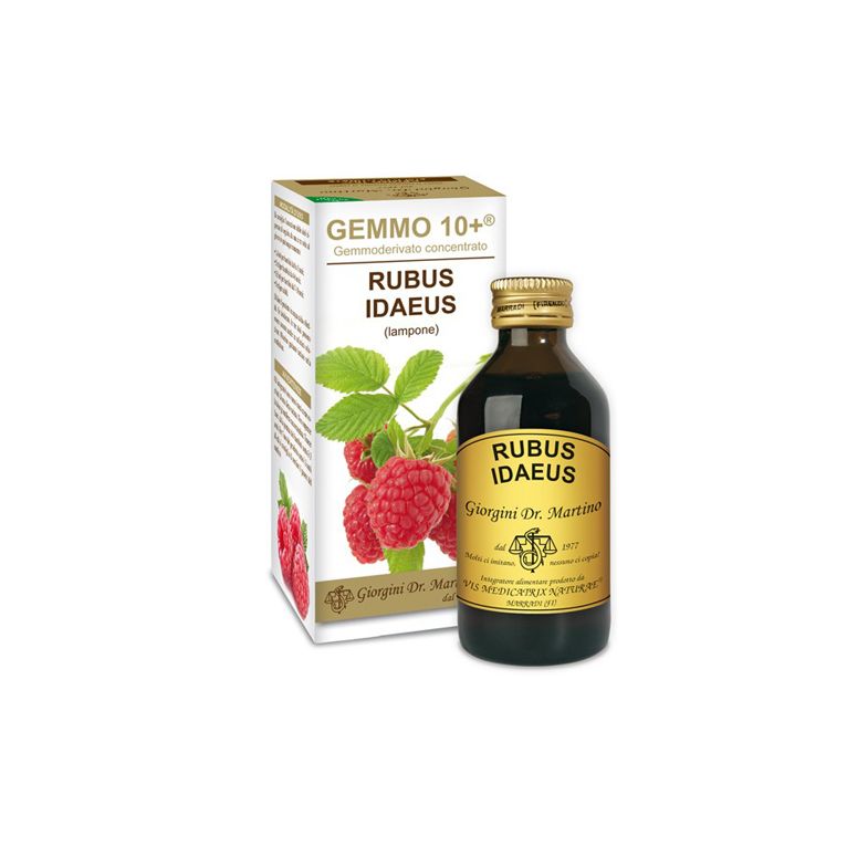 gemmo 10+ lampone liquido analcolico 100 ml
