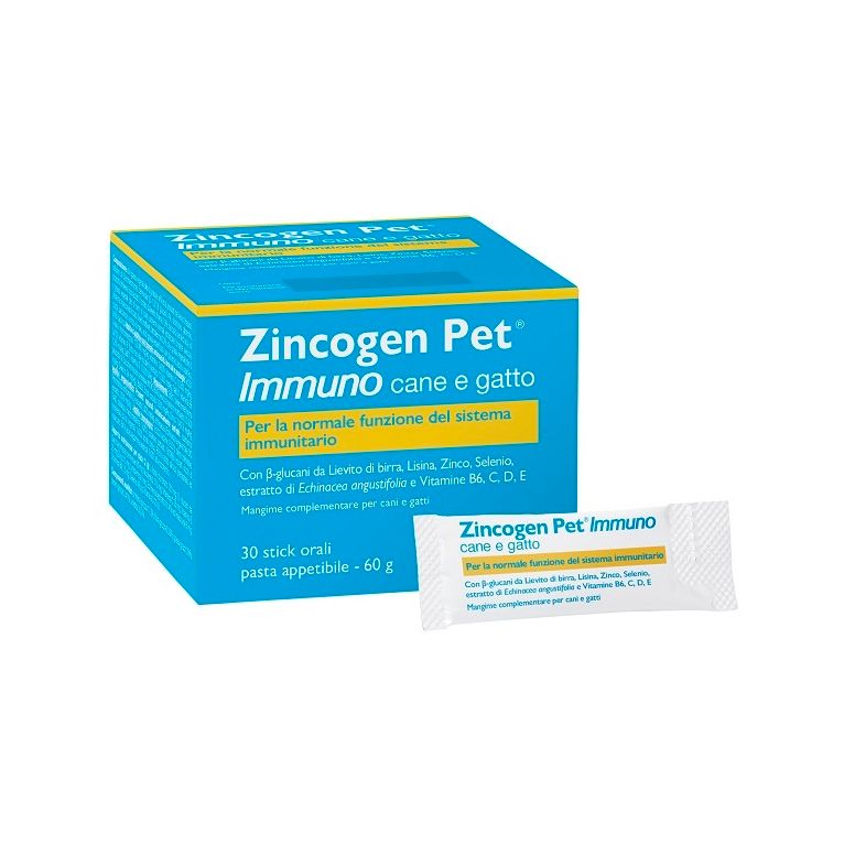 zincogen pet immuno pasta 30 stick