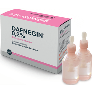 DAFNEGIN soluz vag 5 flaconi 150 ml 0,2%