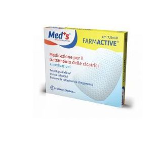 CEROTTO FARMACTIVE CICATRICI 7,5X10 CM 4 PEZZI