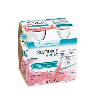 RESOURCE HP/HC FRAGOLA 4 BOTTIGLIE 200 ML