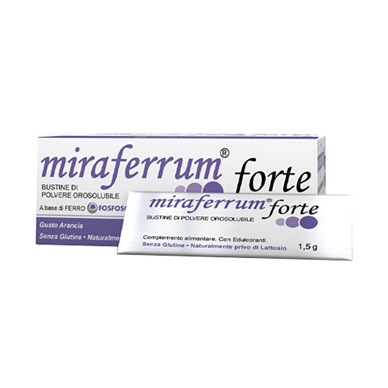 miraferrum forte 20 bustine da 1,5 g