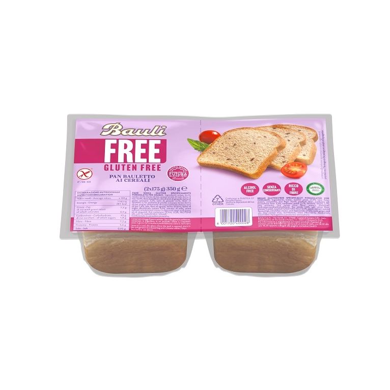 bauli free pan bauletto cereali 350 g