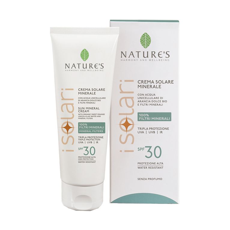 nature's i solari crema viso corpo minerale spf30 100 ml