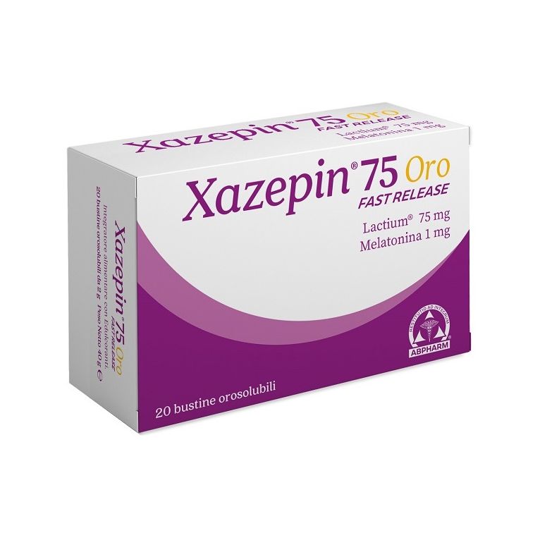 xazepin 75 oro fast release 20 bustine