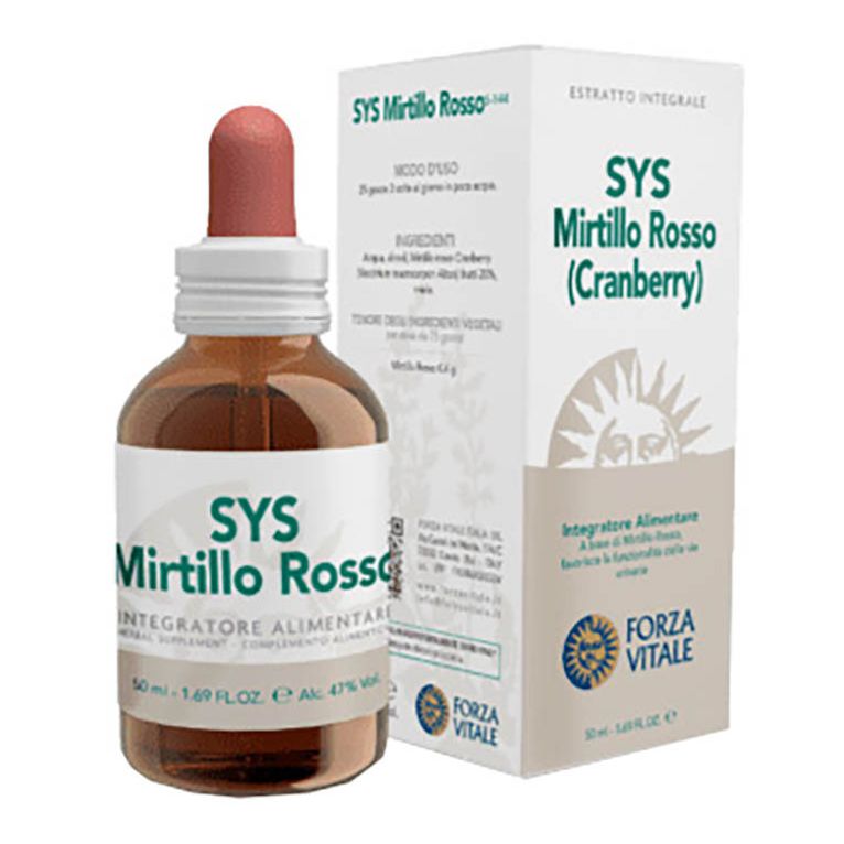 sys mirtillo rosso gocce 50 ml