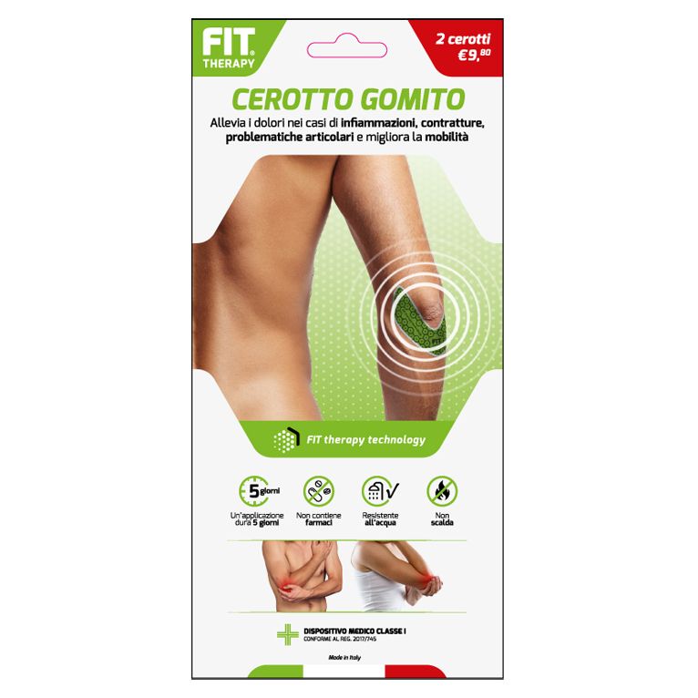 fit therapy cerotto gomito 2 pezzi