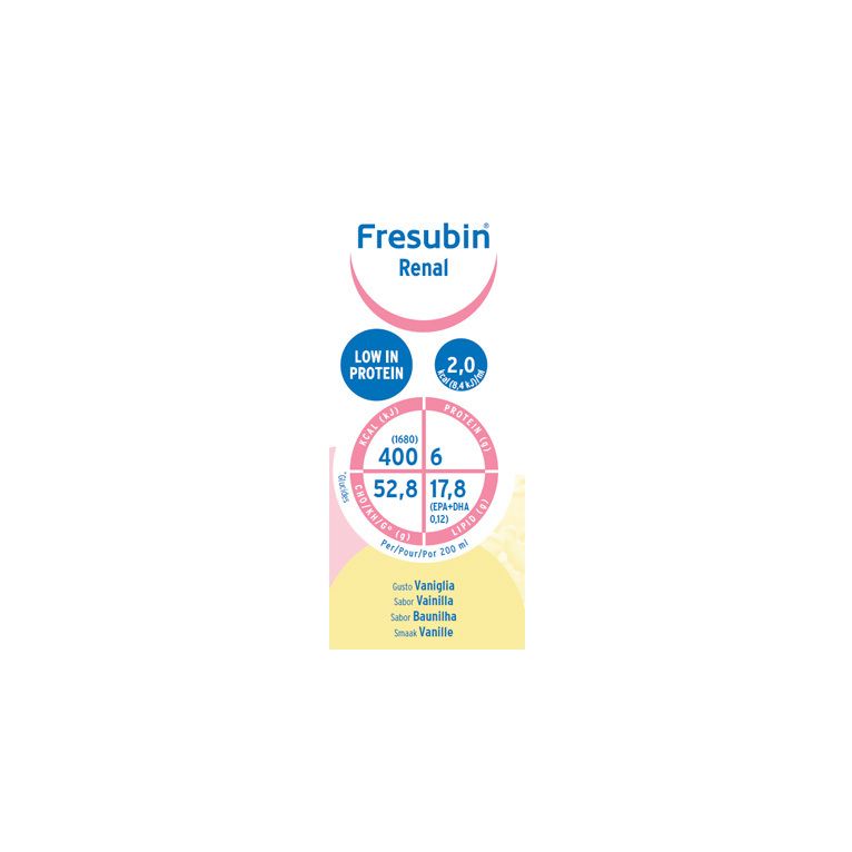 fresubin renal vaniglia 4 flaconi da 200 ml