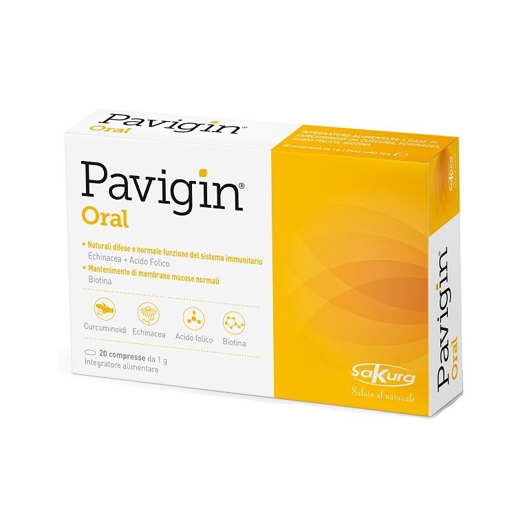 pavigin oral 20 compresse