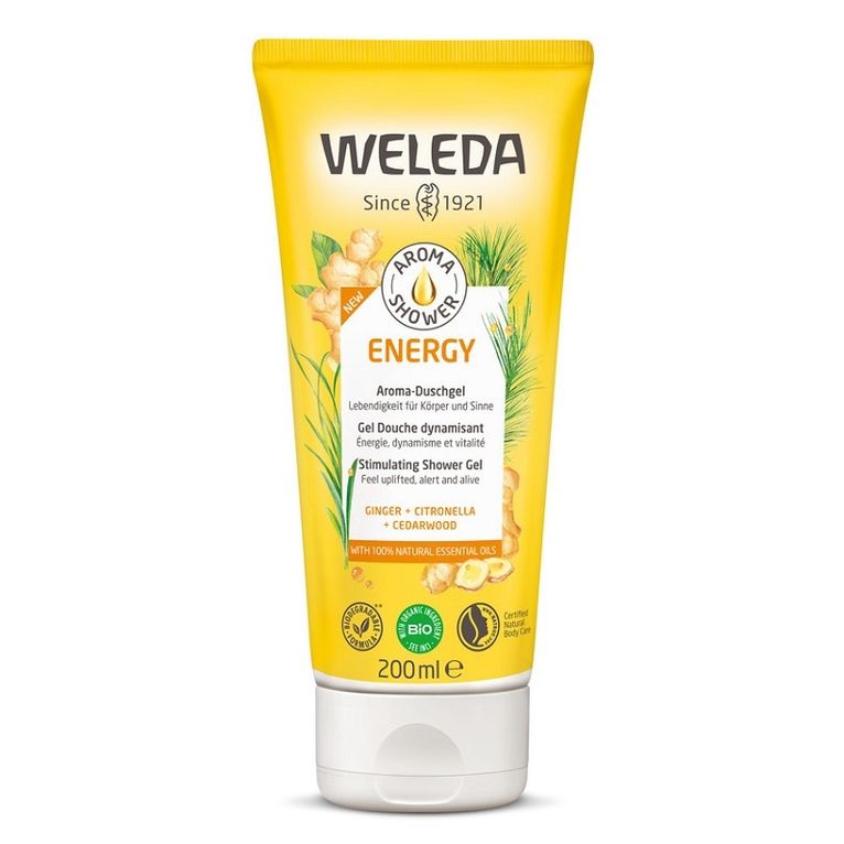 weleda energy shower 200 ml
