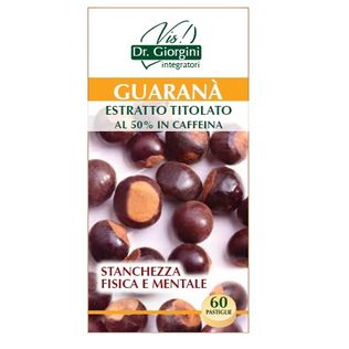 GUARANA' ESTRATTO TITOLATO 60 PASTIGLIE
