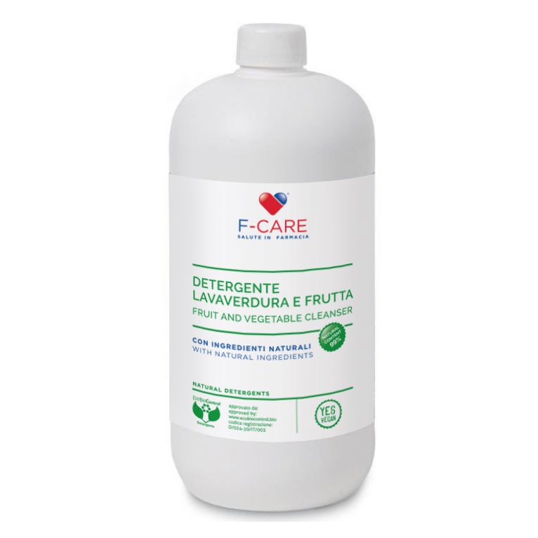 f care detergente verdura frutta bio 1000 ml