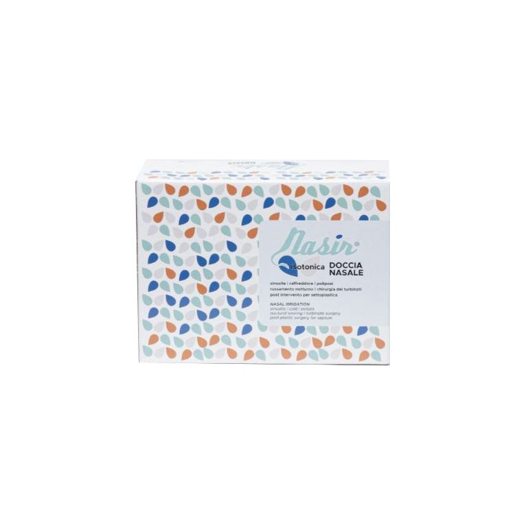 soluzione fisiologica isotonica sterile nasir in scatola con6 sacche versione luer lock da 500ml