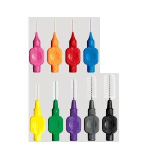 TEPE SCOVOLINI MISTI ROSA/VERDE 6 PEZZI