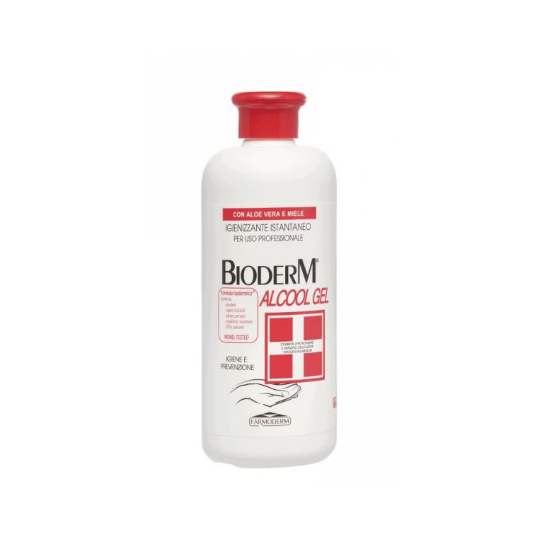 bioderm alcool gel igienizzante mani 500 ml