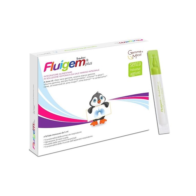 fluigem plus bambini 8 fiale 5 ml