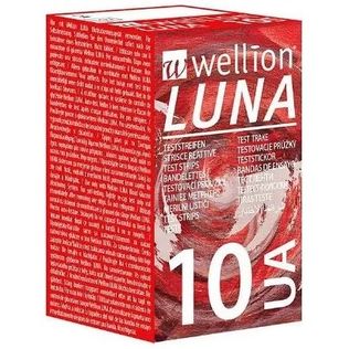 WELLION STRISCE PER LA DETERMINAZIONE DELL'ACIDO URICO 10 PEZZI