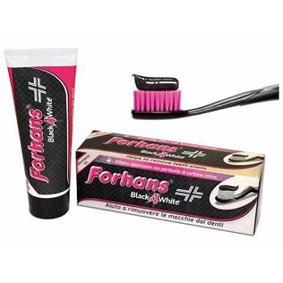 DENTIFRICIO FORHANS GEL BLACK4WHITE