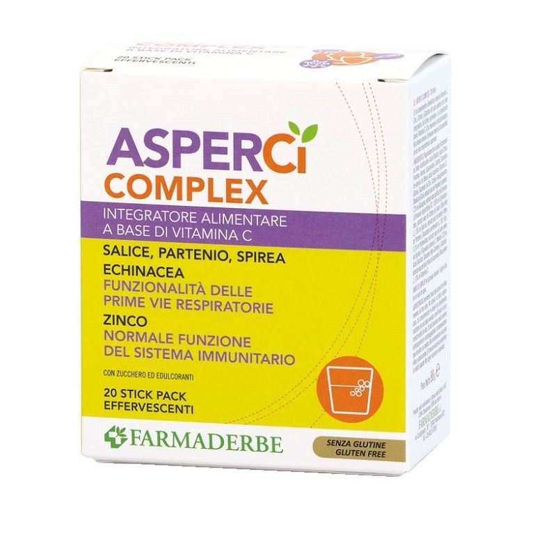 asper ci complex 20 stick pack effervescenti 4,4 g