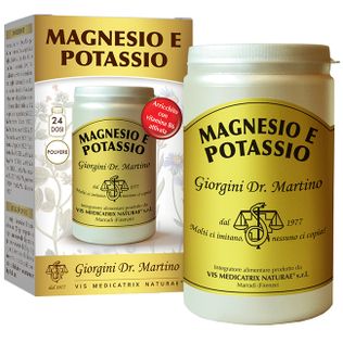 MAGNESIO E POTASSIO POLVERE 360 G