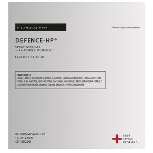 SPRAY PROTETTIVO MUCOSA VAGINALE DEFENCE HP GENITAL 40 ML +4 CANNULE MONOUSO