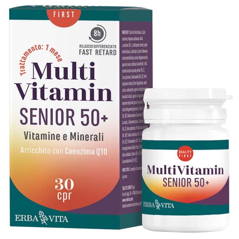 multi vitamin senior 50+ 30 compresse